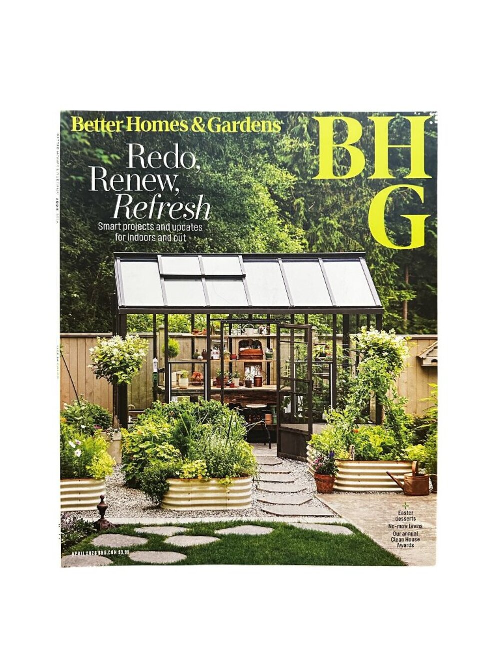 Better Homes Gardens Magazine BHG April 2026 Redo Renew Refresh